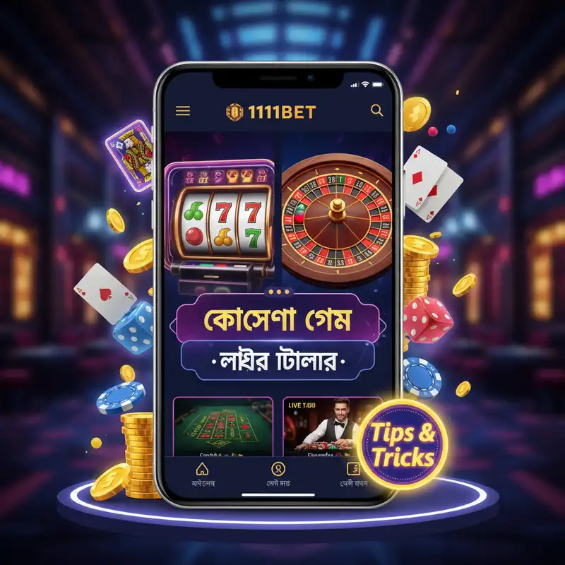 1111bet ক্যাসিনো গেম গাইড ব্যানার